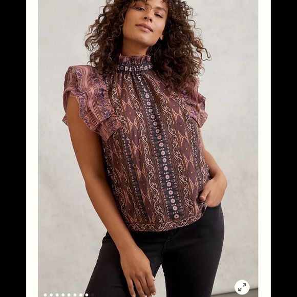 Caricia Ruffled Blouse - Picture 8 of 11